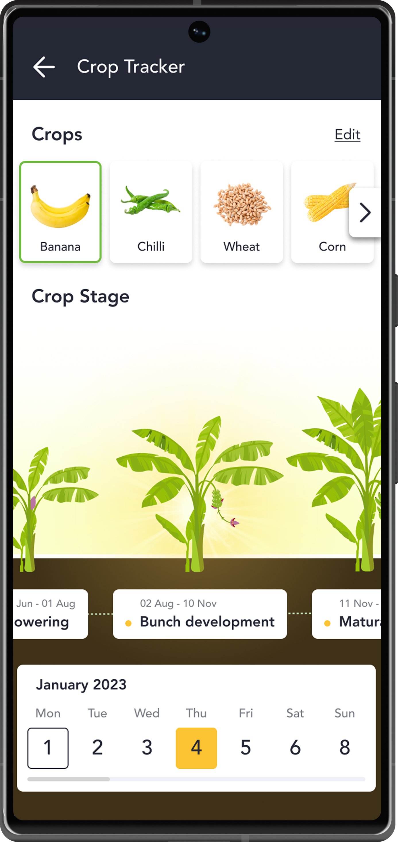 Crop Tracker